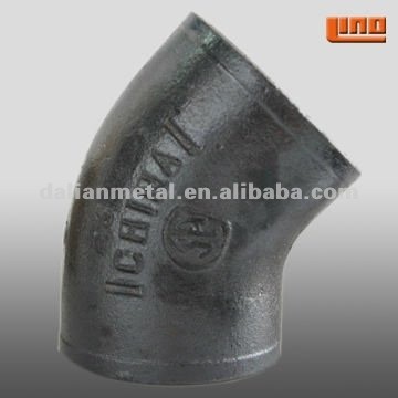 China ASTM A888  black  cast iron pipe fitting   black ms bend pipe elbow  UPC approval